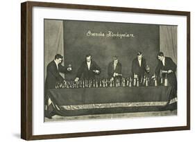 Handbell Ringing-null-Framed Photographic Print