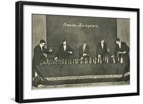 Handbell Ringing-null-Framed Photographic Print