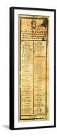 Handbill: Casualties, 1775-null-Framed Giclee Print