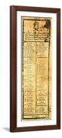 Handbill: Casualties, 1775-null-Framed Giclee Print