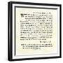 Handbill Warning Boston Patriots against Buying Tea, December 2, 1773-null-Framed Giclee Print