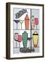 Handcrafted Cocktails-Edmunds Edmunds-Framed Giclee Print