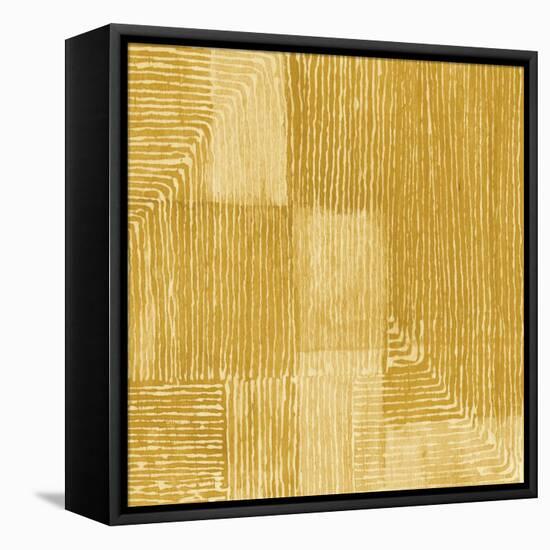 Handcrafted I Gold-Wild Apple Portfolio-Framed Stretched Canvas