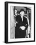 Handcuffed Carlo Gambino Is Led from Fbi Headquarters on March 23, 1970-null-Framed Photo