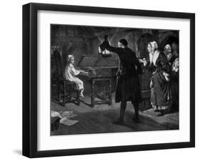 Handel as a Child-null-Framed Art Print