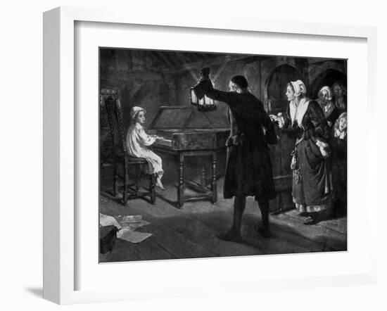 Handel as a Child-null-Framed Art Print