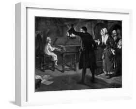 Handel as a Child-null-Framed Art Print