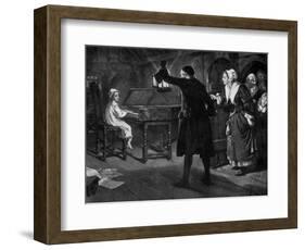 Handel as a Child-null-Framed Art Print