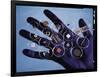 Handful of Microelectronic Parts-Fritz Goro-Framed Photographic Print