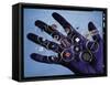 Handful of Microelectronic Parts-Fritz Goro-Framed Stretched Canvas