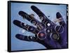 Handful of Microelectronic Parts-Fritz Goro-Framed Stretched Canvas