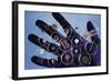 Handful of Microelectronic Parts-Fritz Goro-Framed Giclee Print