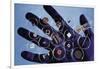 Handful of Microelectronic Parts-Fritz Goro-Framed Giclee Print