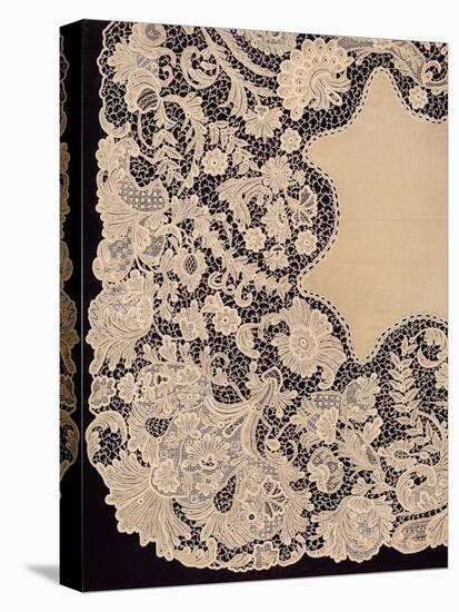 'Handkerchief of Lace of Irish Manufacture', 1863-Robert Dudley-Stretched Canvas