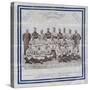 Handkerchief to Commemorate Birmingham City Reaching the Fa Cup Final in 1931-null-Stretched Canvas