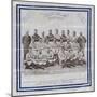 Handkerchief to Commemorate Birmingham City Reaching the Fa Cup Final in 1931-null-Mounted Giclee Print