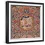 Handknitted Carpet Depicting Jacob's Dream, Alsace, 1781-null-Framed Giclee Print