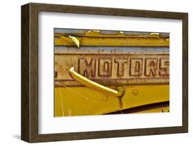 Handle on old truck detail in Sprague, Washington State-Darrell Gulin-Framed Photographic Print