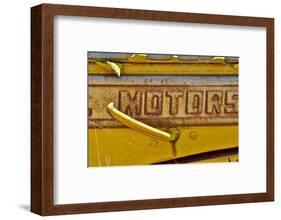 Handle on old truck detail in Sprague, Washington State-Darrell Gulin-Framed Photographic Print