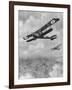 Handley-Page Bomb-Carrying Biplane, WW1-Geoffrey Watson-Framed Art Print