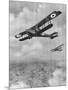 Handley-Page Bomb-Carrying Biplane, WW1-Geoffrey Watson-Mounted Art Print