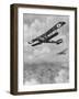 Handley-Page Bomb-Carrying Biplane, WW1-Geoffrey Watson-Framed Art Print