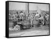Handling a Cargo from the Fishing Banks, Gloucester, Mass.-null-Framed Stretched Canvas