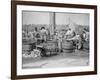 Handling a Cargo from the Fishing Banks, Gloucester, Mass.-null-Framed Photo