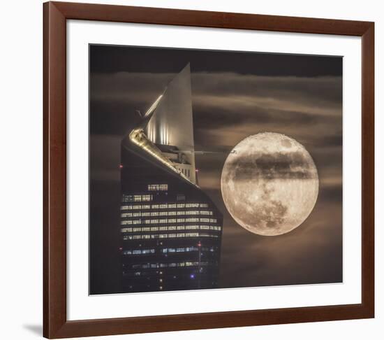 Handling The Supermoon-Faisal Alnomas-Framed Giclee Print