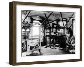 Handloom Weaver, Kidderminster-English Photographer-Framed Photographic Print