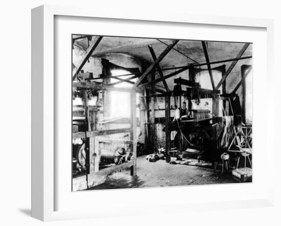 Handloom Weaver, Kidderminster-English Photographer-Framed Photographic Print