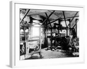 Handloom Weaver, Kidderminster-English Photographer-Framed Photographic Print