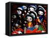 Handmade Dolls Made from Local Wool, Pisac Market, Peru-Cindy Miller Hopkins-Framed Stretched Canvas