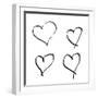 Handmade Hearts I-SD Graphics Studio-Framed Art Print