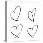 Handmade Hearts II-SD Graphics Studio-Stretched Canvas