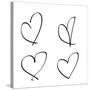 Handmade Hearts II-SD Graphics Studio-Stretched Canvas