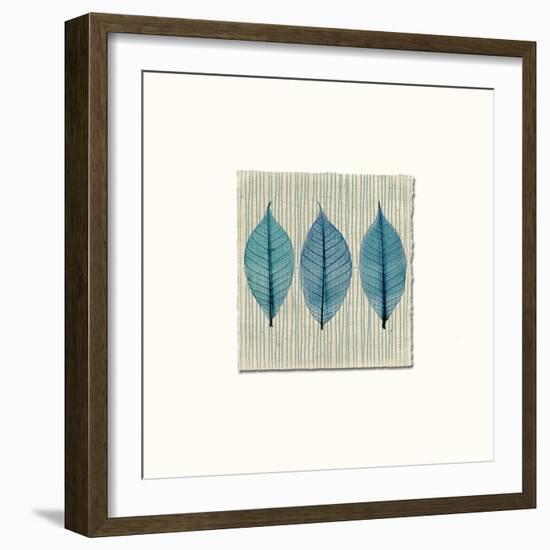 Handmade Paper and Leaves-Evangeline Taylor-Framed Art Print