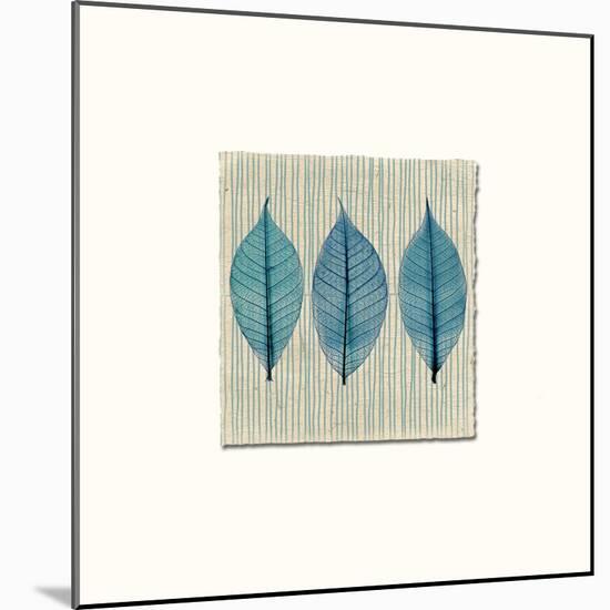 Handmade Paper and Leaves-Evangeline Taylor-Mounted Art Print