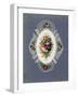 Handmade Valentine Card, of Paper, Lace, Ribbon and Flower Stickers-null-Framed Photographic Print