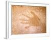 Handprint, Aboriginal Paintings, Raft Point, The Kimberly, Australia-Connie Bransilver-Framed Photographic Print