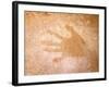 Handprint, Aboriginal Paintings, Raft Point, The Kimberly, Australia-Connie Bransilver-Framed Photographic Print