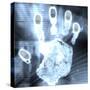 Handprint Forensics-PASIEKA-Stretched Canvas