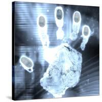 Handprint Forensics-PASIEKA-Stretched Canvas