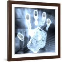 Handprint Forensics-PASIEKA-Framed Photographic Print