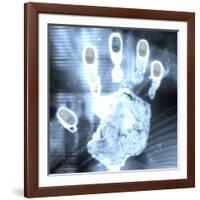 Handprint Forensics-PASIEKA-Framed Photographic Print