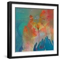 Hands And Sky-rolffimages-Framed Art Print