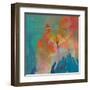 Hands And Sky-rolffimages-Framed Art Print