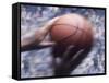 Hands Grabbing a Basketball-null-Framed Stretched Canvas