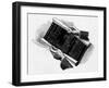 Hands Hold Blueprints, 1946-null-Framed Giclee Print