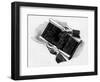 Hands Hold Blueprints, 1946-null-Framed Giclee Print